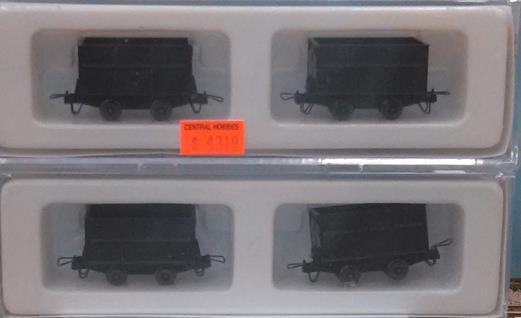 2 Mine Cars plastic box