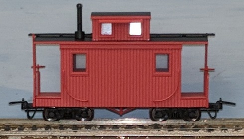 American Caboose
with Pershing trucks