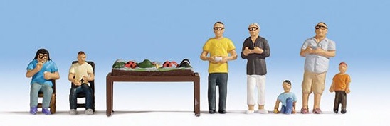 Model Railroaders with Layout