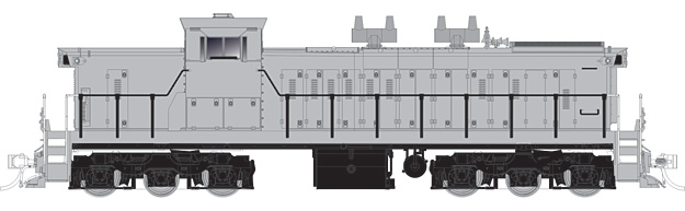 Undecorated 1000 Series - A-1-A Trucks.