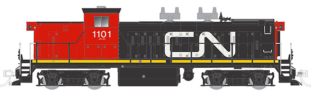 CN RED CAB