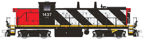 1430- 1444 Series (4-Axle) GMD-1A 1988