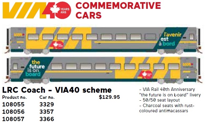 LRC Coach: VIA40 Scheme #3329