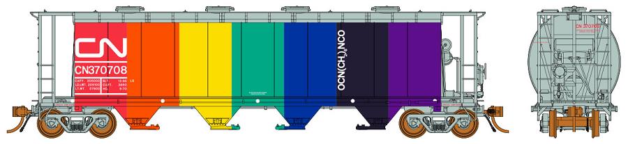 Canadian National (CN) Potash Display Scheme