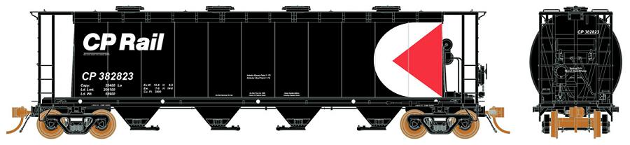 Canadian Pacific (CP) CP Rail w/small