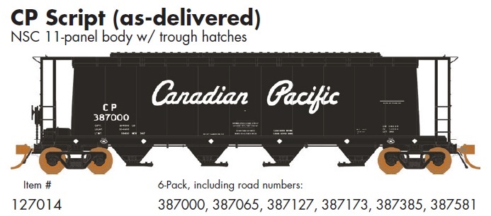 CP Script Trough-hatch - 6 pack