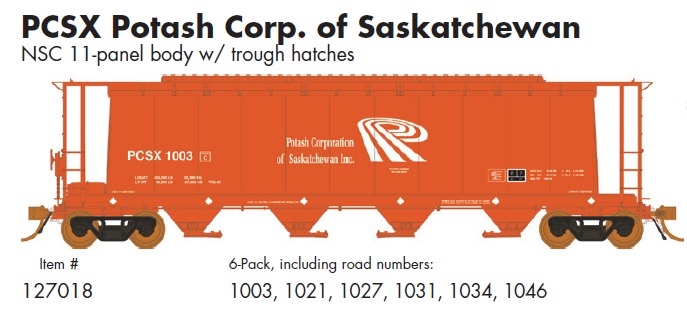 PCSX Potash Corp of Saskatchewan - 6 pack