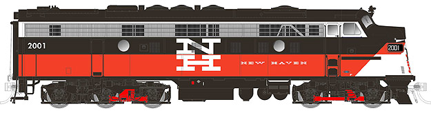 New Haven FL9 class EDER5 modernized ~1960 -