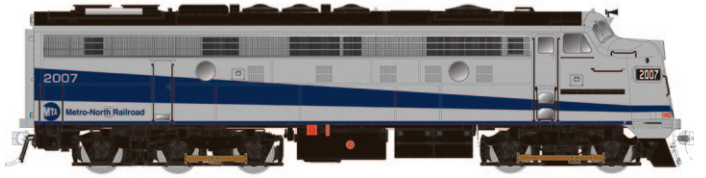 Metro North Silver and Blue