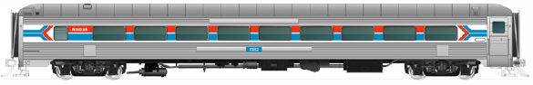 AMTRAK without skirts