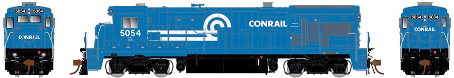 Conrail as Delivered with ditch lights