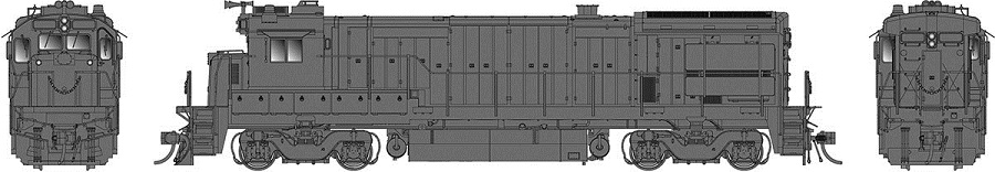 Undecorated - ATSF Version (DC/Silent)
