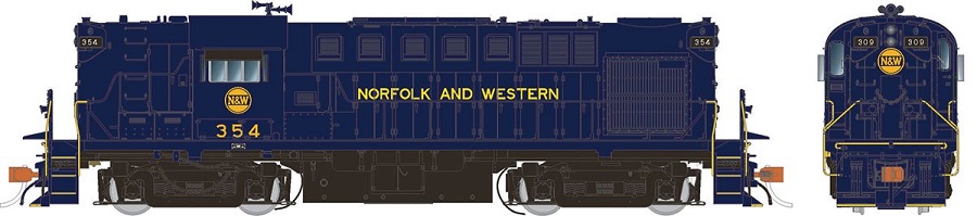 Norfolk & Western Blue