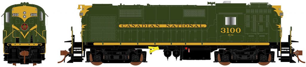 Canadian National (Green) Class MR-18e
