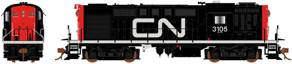 Canadian National (Noodle) Class MR-