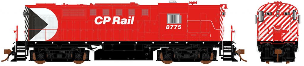 CP Rail Action Red (5? Stripes) Class DRF-