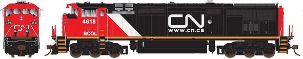 CN Ex-BCR Dash CN.CA - (DC/Silent)