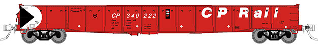 CP Rail (Red with Multi Mark) - Six-Pack