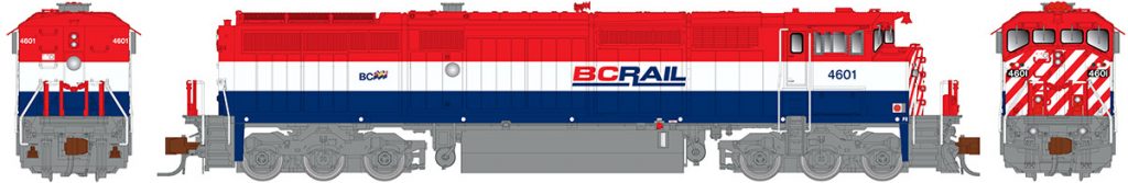 British Columbia Railway (As Delivered)