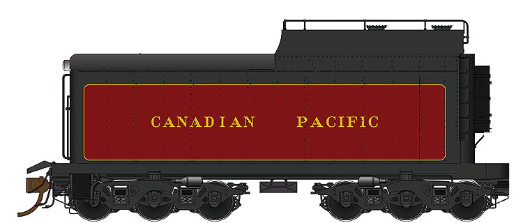CPR 12,000 Gallon Oil tender with
Buckeye Trucks with wiring harness (DCC ready)