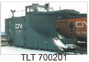 CN Snow Plow w/DCC. Teflon Scheme