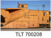 BCOL Snow Plow w/DCC. Orange