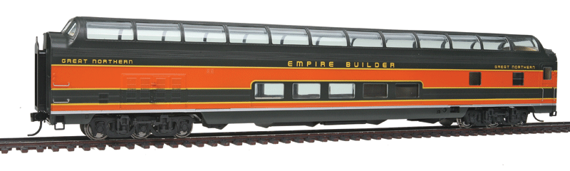 85' Budd Great Dome View Lounge -
Lighted - Ready-to-Run - Empire Builder