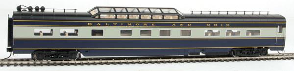 85' Pullman-Standard Baltimore &
Ohio Strata Dome Coach (Deluxe Edition)