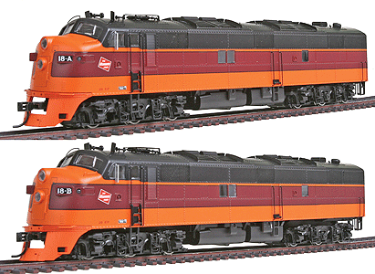 Milwaukee Road A-A Set with QSI