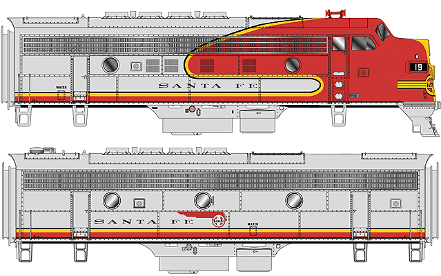 Santa Fe War Bonnet A-B Set with