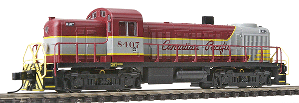 Canadian
Pacific (maroon, gray)