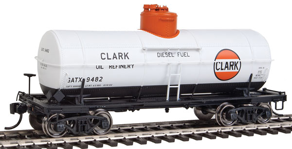 Clark Oil (white, orange, black)