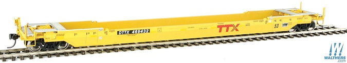Trailer-Train (yellow, black; Maroon