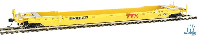 Trailer-Train (yellow, black; Maroon