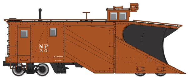 Northern Pacific Russell Snowplow