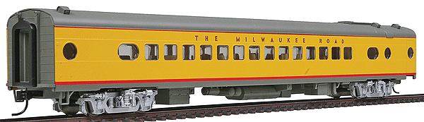 30 Seat Parlor Car - Yellow & Gray