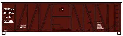  Canadian National (Boxcar Red)

 