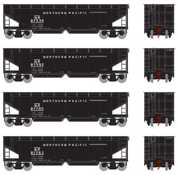  Northern Pacific Four Car Set

 