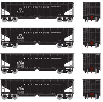  Northern Pacific Four Car Set

 