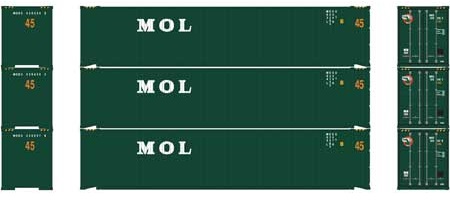  MOL 45' Container 3-pack

 