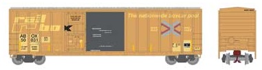  50' FMC Combo Door Box, Rail Box

 