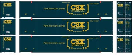 53' CIMC Container, CSX #1 (3-Pack)

 