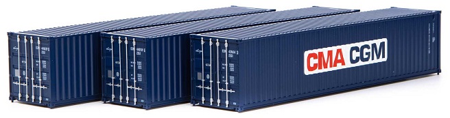  40' Low-Cube Container, CMA-CGM (3-Pack)
 