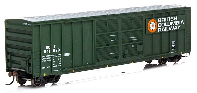  50' FMC Double Door Box, British

 