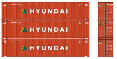  45' Container, Hyundai (3-Pack)

 