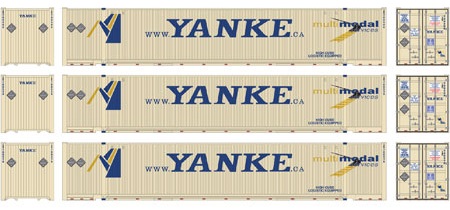  53' Jindo Container, Yanke #1 (3-Pack)
 