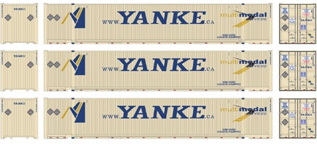53' Jindo Container, Yanke #2 (3-Pack)