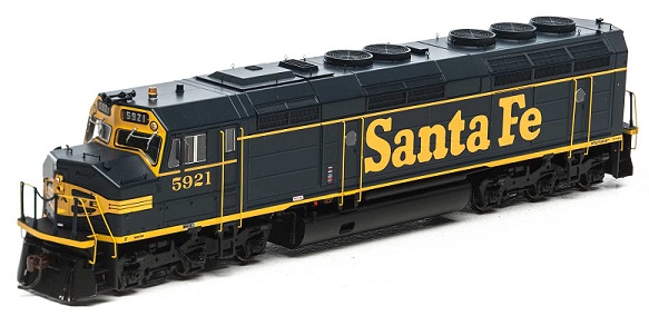 Santa Fe F45 w DCC and Tsunami