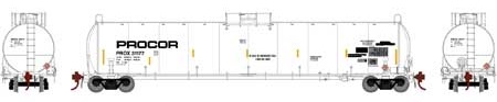 Procor 33,900-Gallon LPG Tank/Early