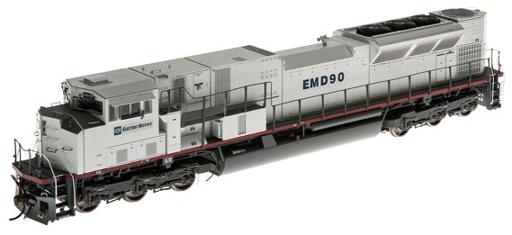  SD90MAC-H Phase II EMD w Tsunami

 